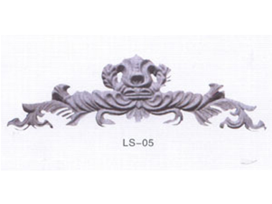 飾花、柱頭柱腳3